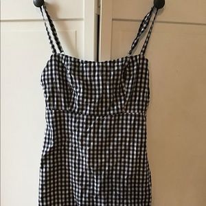 ✨Black and white brandy Melville dress!